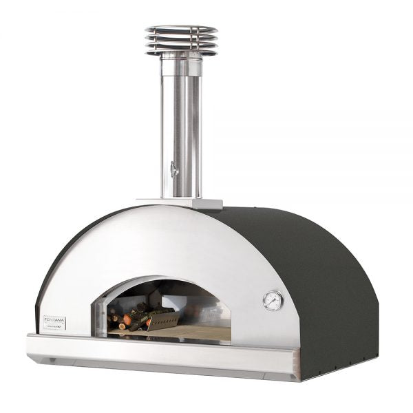 Mangiafuoco Build in Wood Pizza Oven - ANTHRACITE